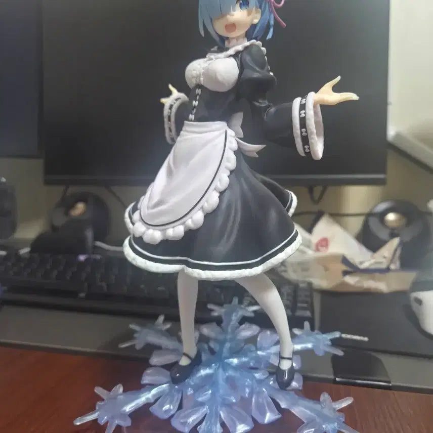 [BUNJANG] Re:Zero Rem Figure (Unsealed) / (개봉) AMP 리제로 렘 피규어