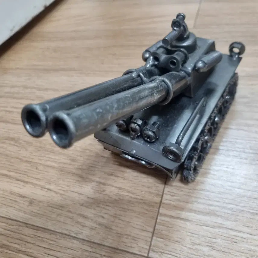 [BUNJANG] Vintage Iron Motorcycle Tank Ornament / 빈티지 철제 탱크 오토바이 장식품
