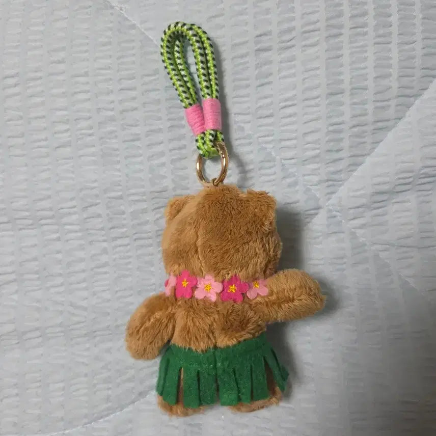 [BUNJANG] Starbucks Hawaiian Bear Keyring Doll / 하와이안 베어 스타벅스키링 인형 판매