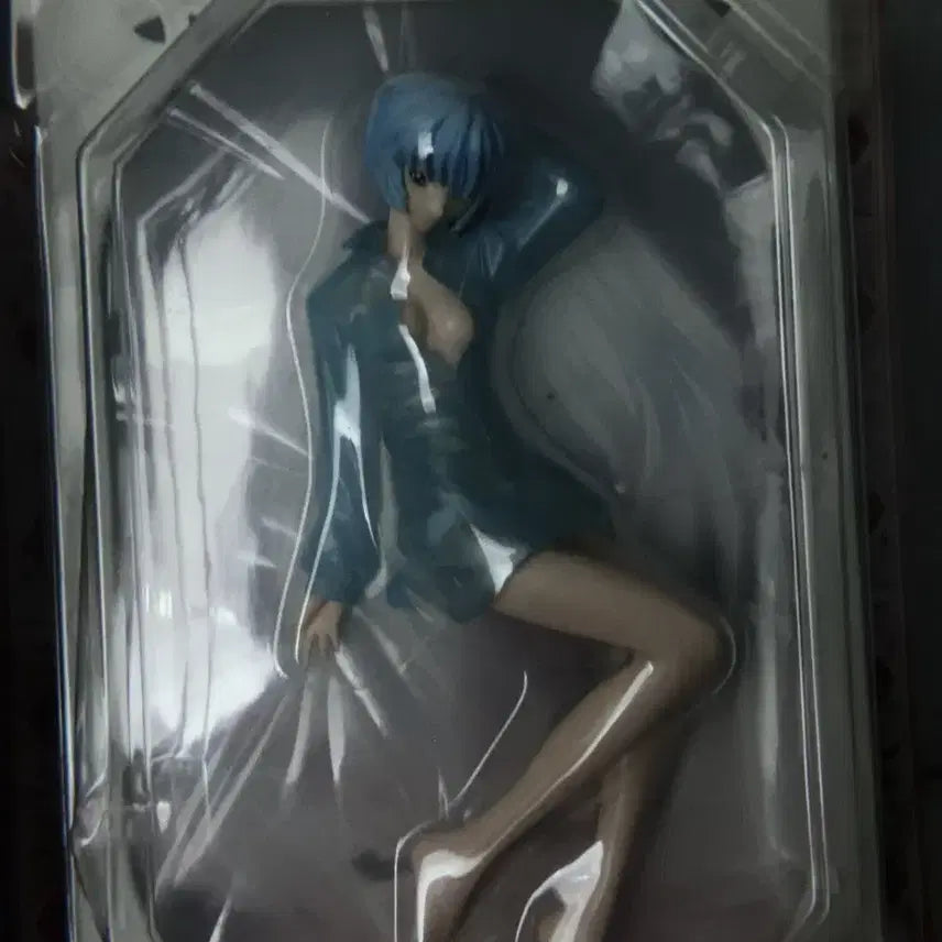 [BUNJANG] Evangelion Rei Ayanami Pajama Time Figure / 에반게리온 레이 파자마 타임 피규어