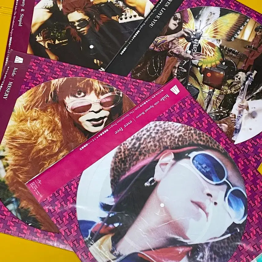 [BUNJANG] Hide Limited Edition Picture Disc LP Bundle Set / [눈물의 급처] hide 히데 | 픽처 디스크 한정판 LP 일괄판매