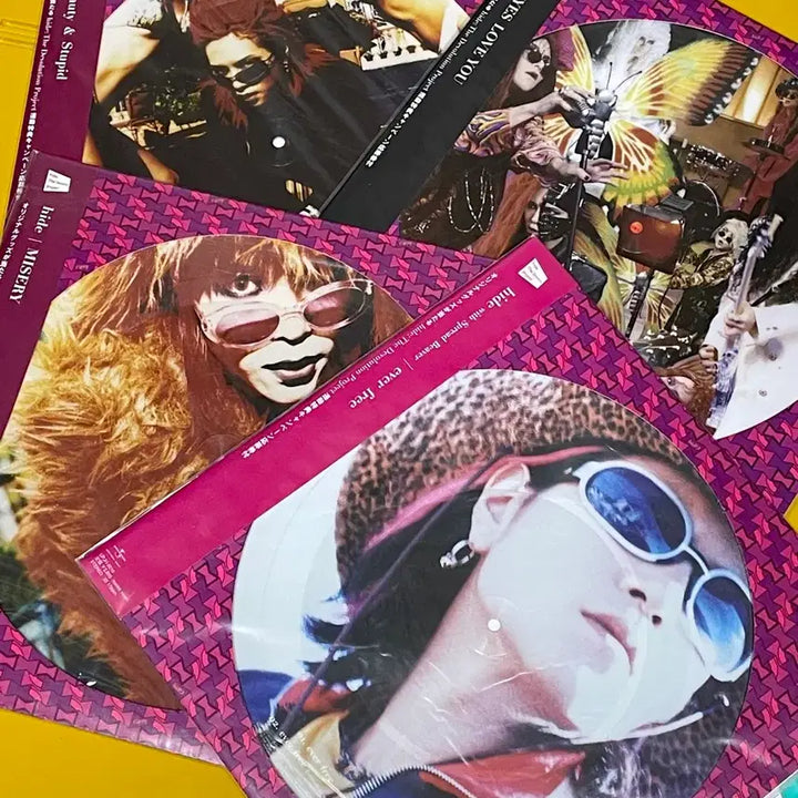 [BUNJANG] Hide Limited Edition Picture Disc LP Bundle Set / [눈물의 급처] hide 히데 | 픽처 디스크 한정판 LP 일괄판매