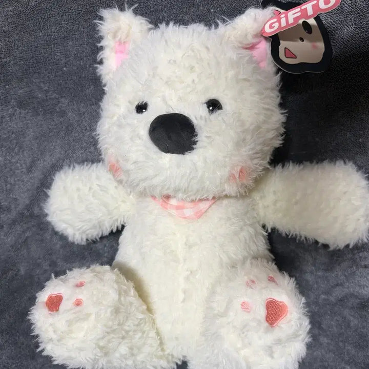 [BUNJANG] Shu Mong Cute Puppy Doll (35cm) / 귀여운 슈몽 강아지 인형 새상품