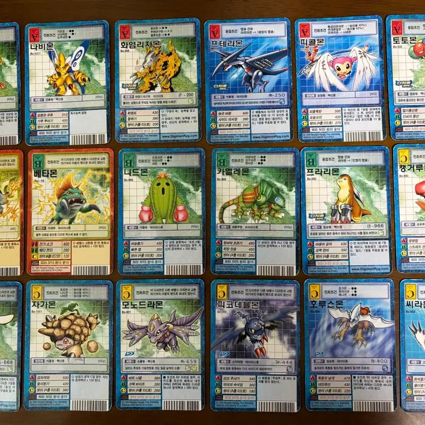 [BUNJANG] Classic Digimon Card Set / 고전 구 디지몬 카드