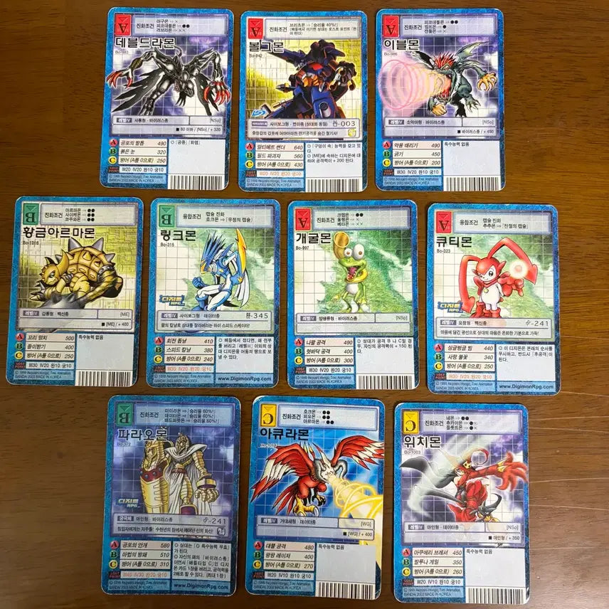 [BUNJANG] Classic Digimon Card Set / 고전 구 디지몬 카드
