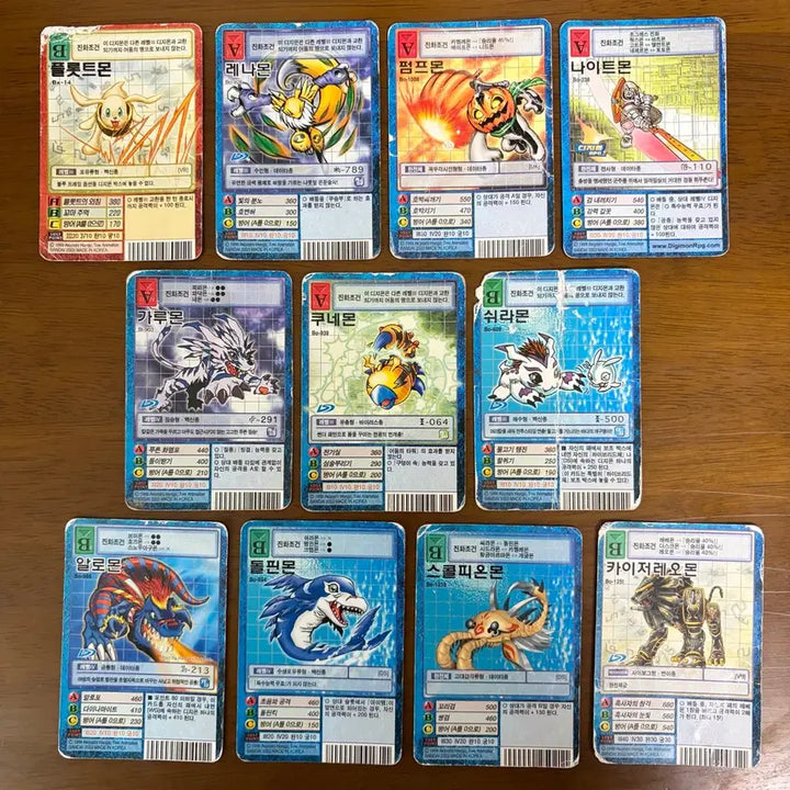 [BUNJANG] Classic Digimon Card Set / 고전 구 디지몬 카드