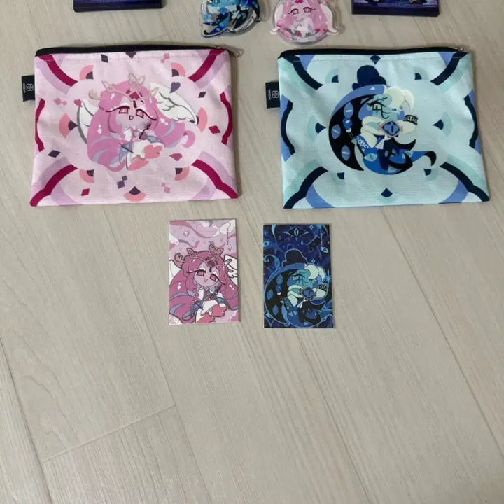 [BUNJANG] Cookierun Kingdom Shadow Milk Eternal Sugar Set Pouch / 쿠키런 킹덤 쉐도우 밀크 이터널 슈가 세트 (퓨어 바닐라 세트 구매 시 30000원)