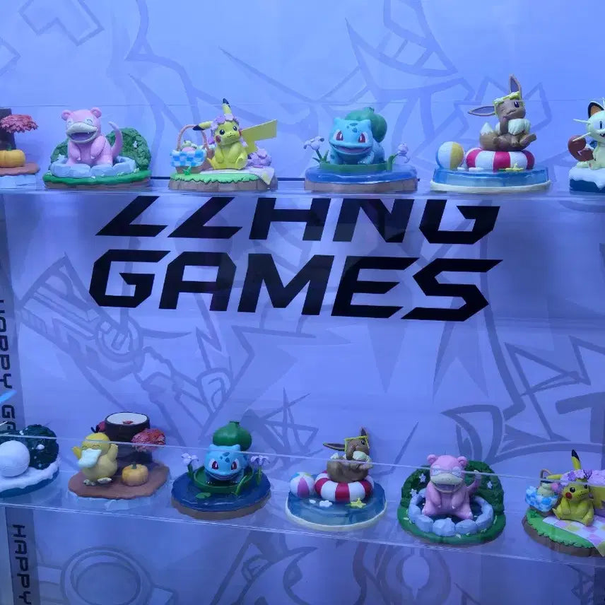 [BUNJANG] Pokemon Four Seasons Figure Set (6 Types) - 2 Bundles Available / [판매] 포켓몬스터 사계절 피규어 6종 일괄 2세트