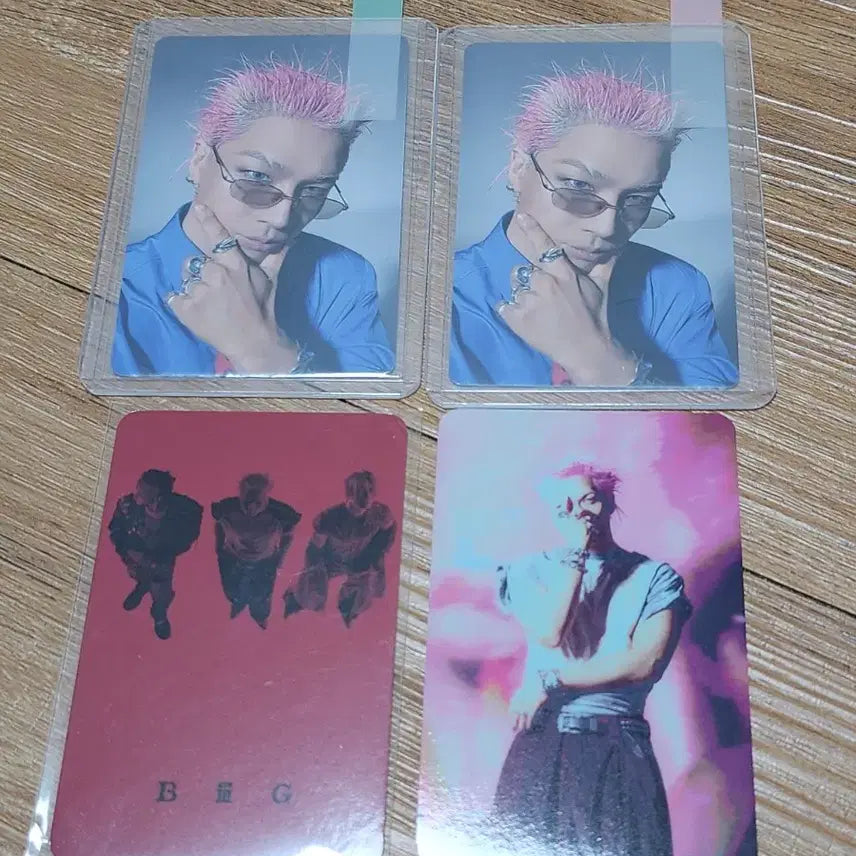 [BUNJANG] BIGBANG 20th Anniversary Exhibition Taeyang Photocard Bundle Set / 빅뱅 BIGBANG 20주년 전시회 포카 포토카드 태양 양배 4장 일괄