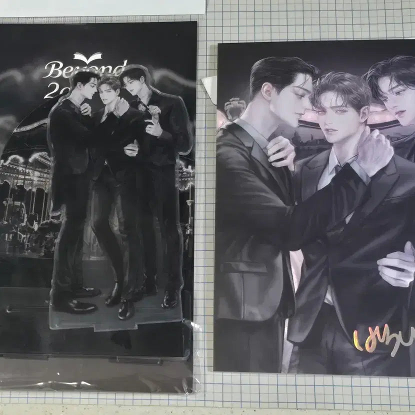 [BUNJANG] Mofun Unfortunate Life Acrylic Standee Bundle Set / 모펀 불우한삶 아크릴 색지 새상품 일괄
