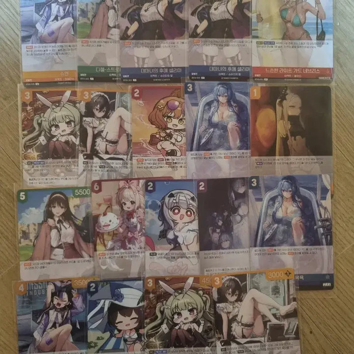 [BUNJANG] N-vele Arena Rare (R) Card 52-Piece Set / 니벨아레나 니케,브더2,이터널 레어(R)카드 52장 팝니다(1,2번 사진참고)
