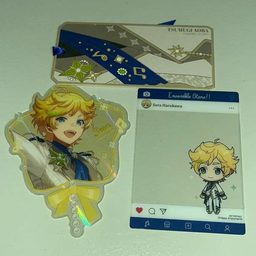 [BUNJANG] Ensemble Stars! Sora &amp; Tsumugi Exclusive Merchandise Bundle / 앙스타 팝업 소라, 츠무기 특전