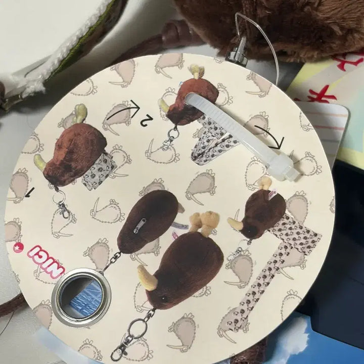 [BUNJANG] NICI Baby Kiwi Bird Peidai Plush / 대만한정 nici 베이비 키위새 뻬이따이
