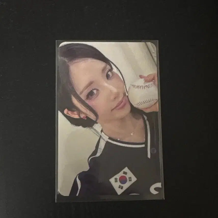 [BUNJANG] fromis_9 Jiwon Baseball Version Photocard / 프로미스나인 지원 메이크스타 야구부버전