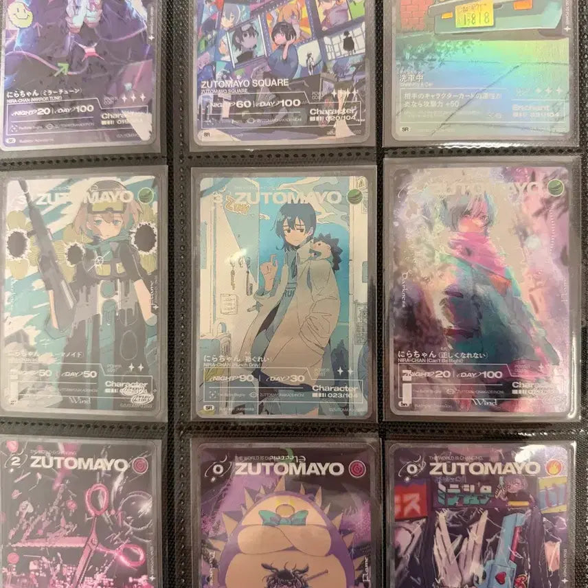 [BUNJANG] Zutto Mayo Zud Card 1st Edition SR Bundle Set (22 cards) / 즛토마요 즛카드 1탄 sr 22장 일괄