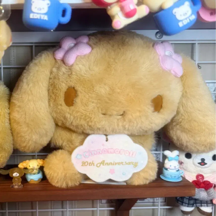 [BUNJANG] Cinnamoroll 20th Anniversary Plush Doll / 시나모롤 모카 20주년 인형 누이