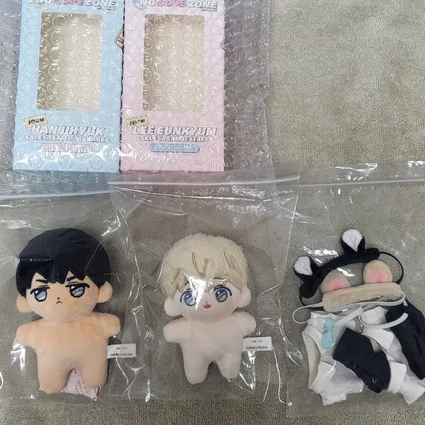 [BUNJANG] 10cm JINX DTR Doll Set / 처분) 연제구 연애제한구역 10cm 솜인형 세트 새상품 원가이하 급처 징크스 디티알