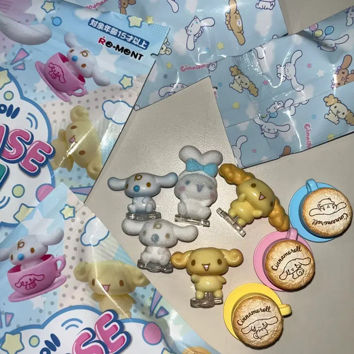 [BUNJANG] Cinnamoroll Surprise Mix Milk Chiffon Espresso Bundle Set / [일괄] 시나 서프라이즈 믹스 밀크 시나모롤 쉬폰 에스프레소