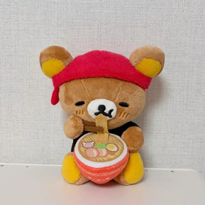 [BUNJANG] Rilakkuma Ramen Plush Doll / 리락쿠마 일본 라멘 인형 (용산 팝업 구매)
