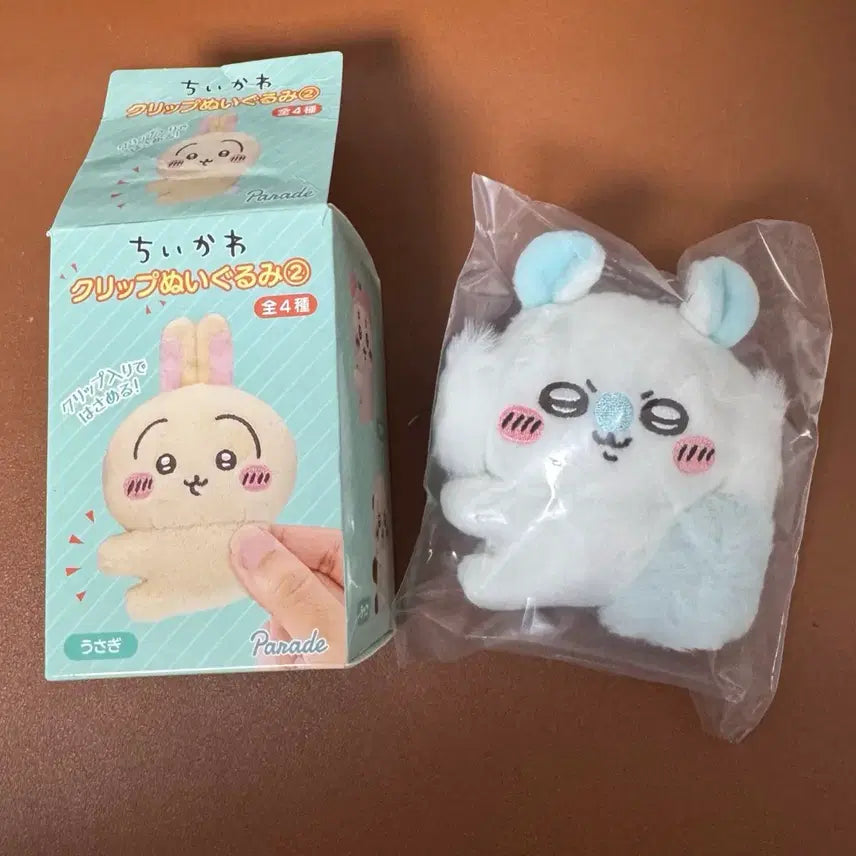 [BUNJANG] Chiikawa Clip Plush 2nd Edition Momonga / 치이카와 클립인형 2탄 모몽가