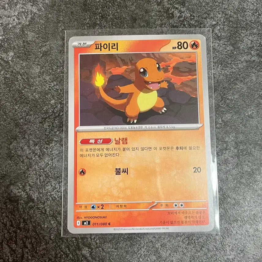 [BUNJANG] Pokemon Card Charmander (Set of 2) / 포켓몬카드 파이리 c [2장보유]