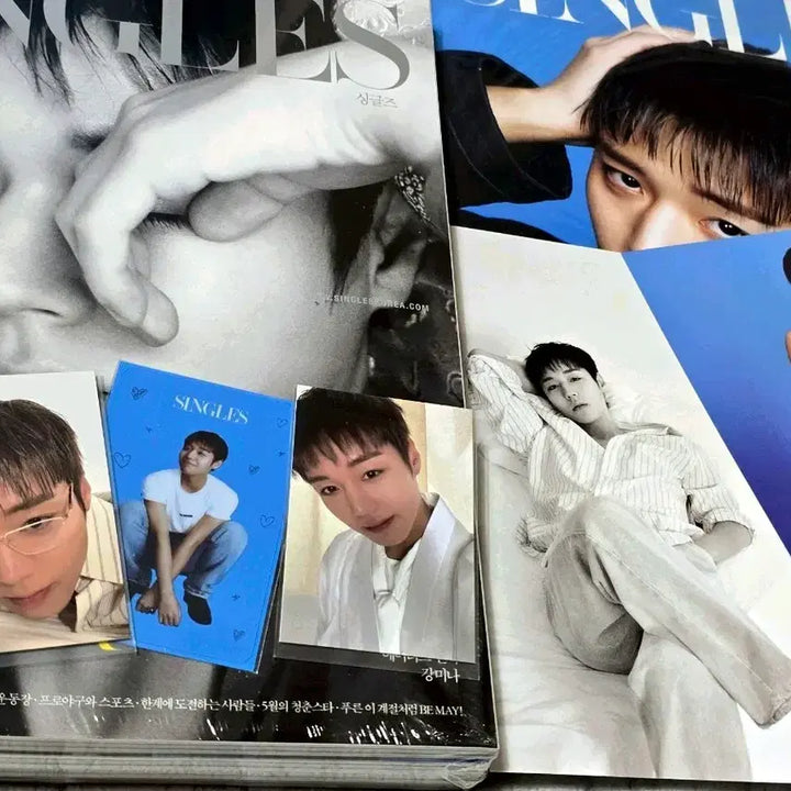 [BUNJANG] Park Ji Hoon Singles Korea Edition Set + Japan Edition + Special Photocard Bundle / 일괄)박지훈 싱글즈 전구성 한국판 4종+일본판+특전
