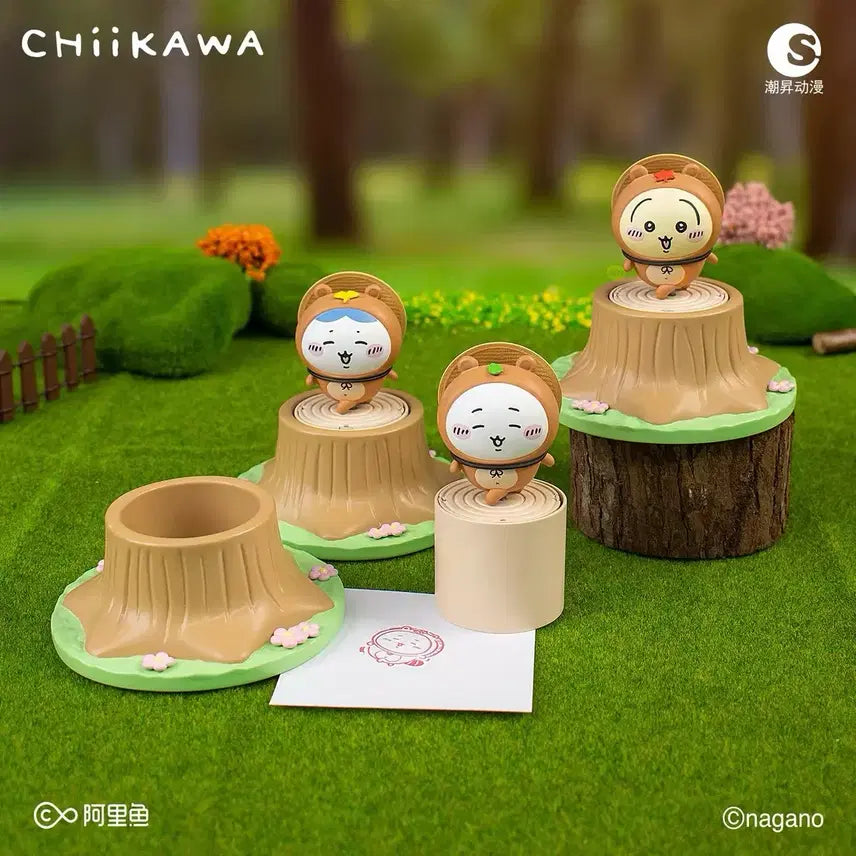 [BUNJANG] Hachitore Tanuki Raccoon Stamp / 하치와레 타누키 너구리 스탬프 도장