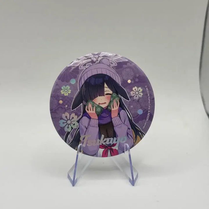 [BUNJANG] Blue Archive Tsukuyo 2 Types Can Badges / 블루아카이브 츠쿠요 캔뱃지 2종