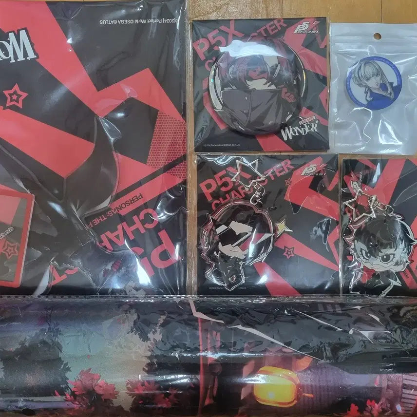 [BUNJANG] Persona 5 The Phantom X Goods Bundle / 페르소나5 더 팬텀 X 굿즈 판매합니다