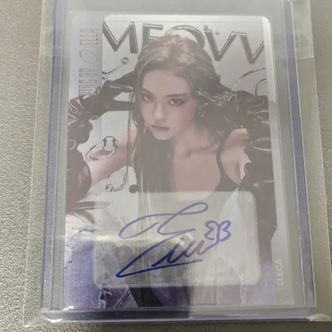 [BUNJANG] Terera Miyauo Ella Promo Autograph Signed Card / 테레카 미야오 엘라 프로모 오토그래프 친필사인 팝니다.