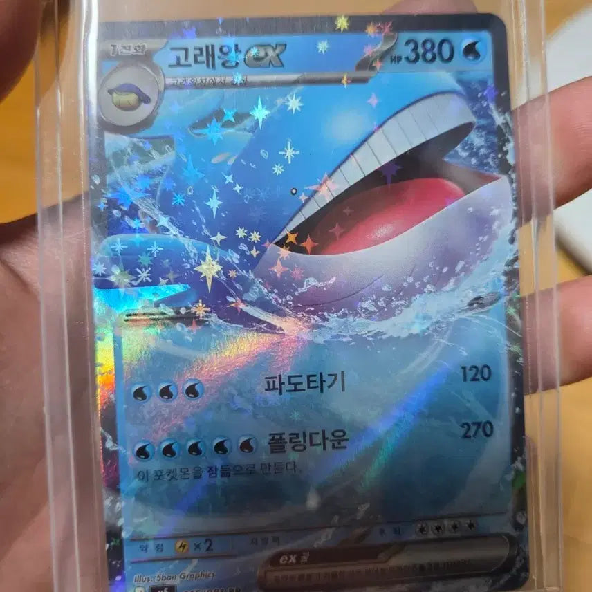 [BUNJANG] Whale King GX Trading Card RR / 고래왕 GX 트레이딩 RR카드