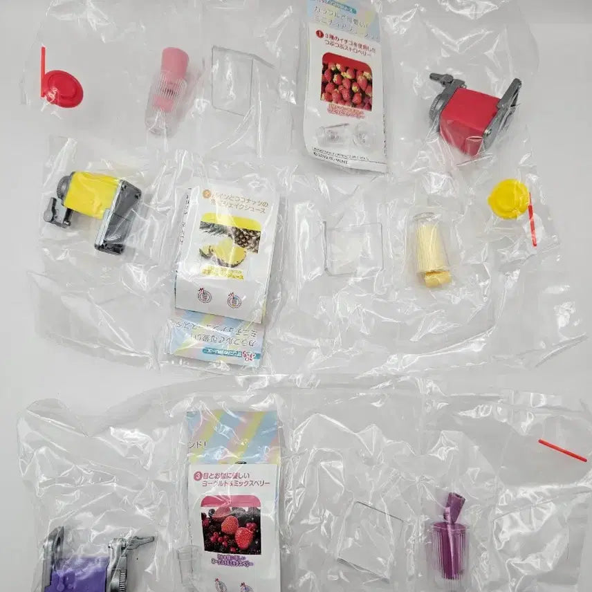 [BUNJANG] Magical Juice Mixer Figure Set / 매지컬 쥬스 믹서기 피규어 세트
