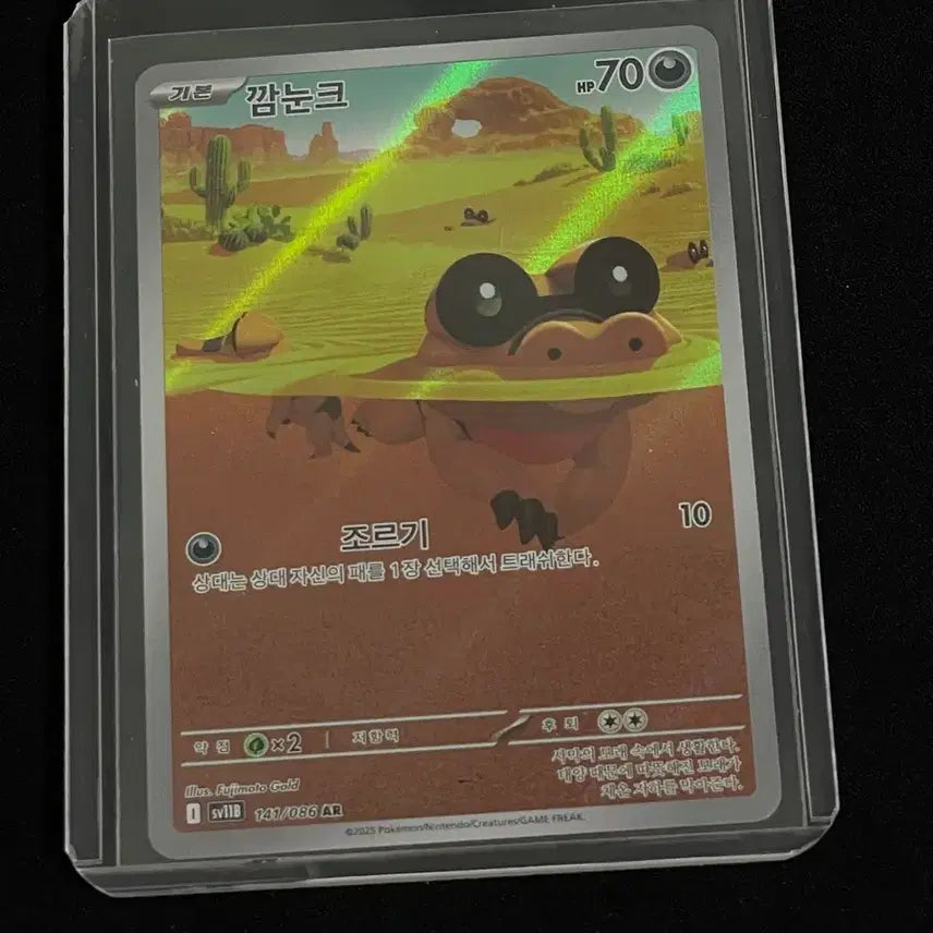 [BUNJANG] Pokemon Card Volcarona AR 141/086 / 포켓몬스터 카드 깜눈크 AR 141/086
