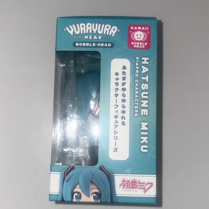 [BUNJANG] Vocaloid Hatsune Miku Bobblehead Figure / 하츠네 미쿠 흔들흔들 헤드 피규어 유라유라 보컬로이드