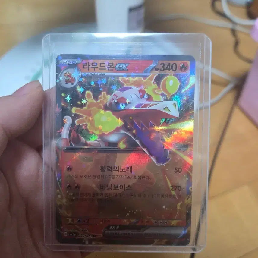 [BUNJANG] Pokemon Card Loudred EX RR Card / 포켓몬 카드 라우드본 EX RR카드