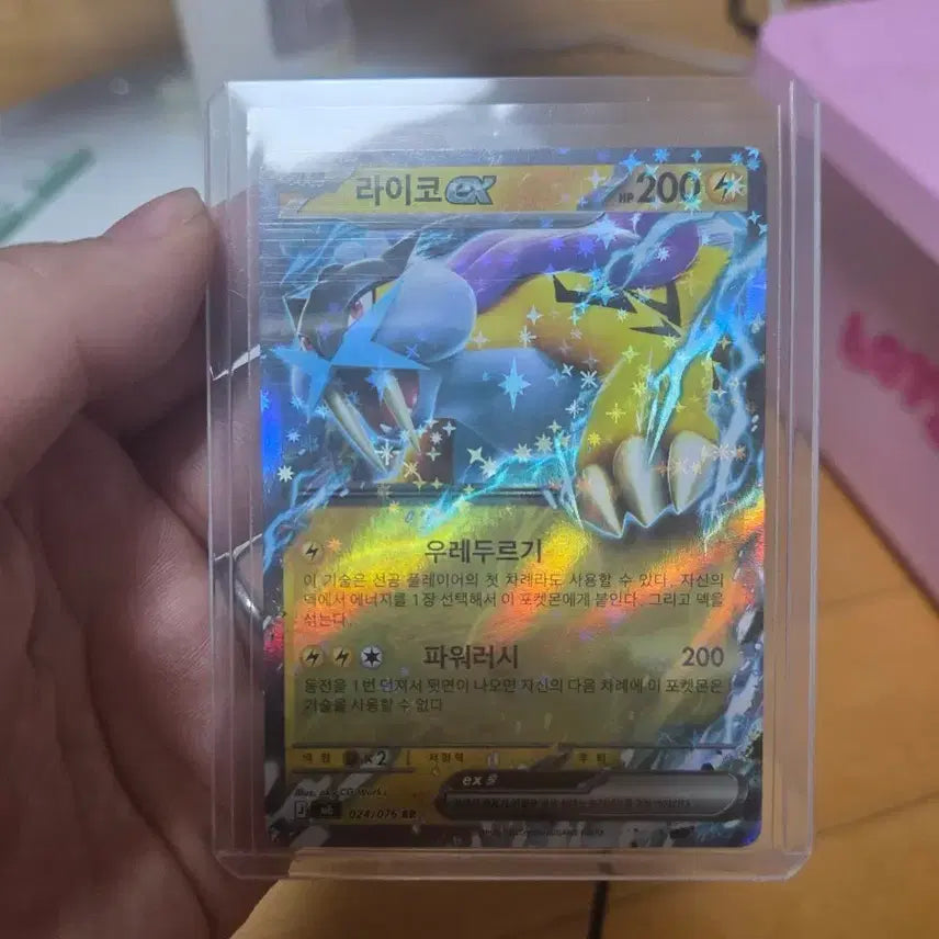 [BUNJANG] Raikoo EX Full Nation 200 RR Card / 라이코 EX 풀네이션 200 RR카드