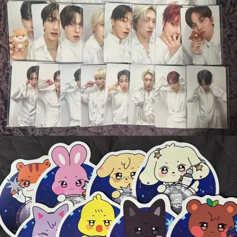[BUNJANG] ATEEZ Aniteez Benefit Photocard Set + Fan Bundle / ateez 에이티즈 애니티즈 베네핏 포카 세트 양도