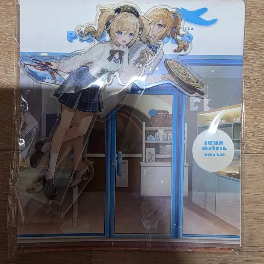 [BUNJANG] Genshin Impact Barbara Jean Alvolo Pizza Acrylic Stand / 원신 굿즈 바바리, 진 피자알볼로 아크릴 스탠드