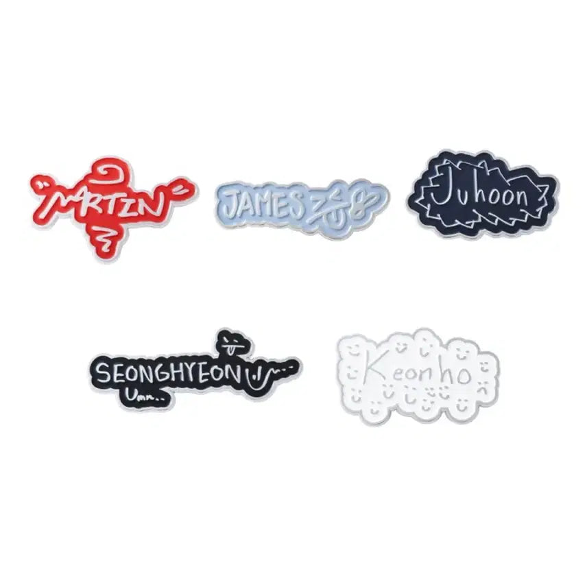 [BUNJANG] Cortis PYPD Martin Pin Badge / 코르티스 PYPD 일본 팝업 핀뱃지 마틴