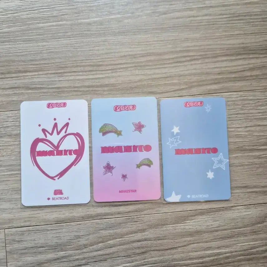 [BUNJANG] HINAPPP Manito BeatRoad, MakeStar POB Photocard / qwer히나 마니또 비트로드,메이크스타 특전포카