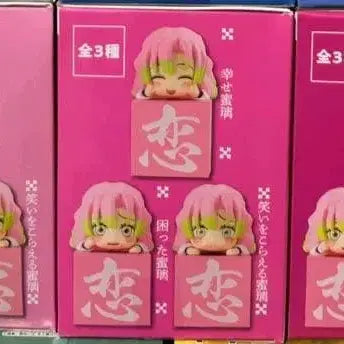 [BUNJANG] Demon Slayer Kanroji Mitsuri Another Hikkake Figure 3 Types Bundle Set (Sealed) / 미개봉)귀멸의칼날 칸로지 미츠리 어나더 힛카게 피규어 3종 일괄 판매