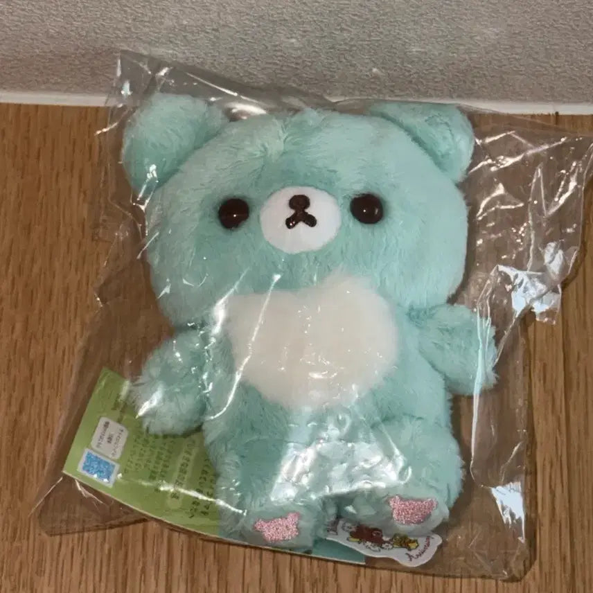 [BUNJANG] Rilakkuma Mint Chairoikoguma Plush Doll (Sealed) / (미개봉) 민트 차이로이코구마