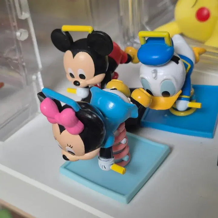 [BUNJANG] Mickey Mouse, Minnie Mouse, Donald Duck Gacha 3-Figure Set / 미키마우스 가챠 3종 피규어 미니마우스 도날드덕