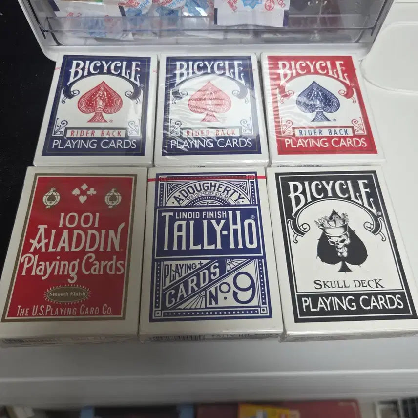 [BUNJANG] Magic Playing Cards Bundle Set (Sealed) / 마술 플레잉 카드 미개봉 일괄 판매
