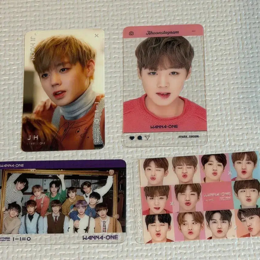 [BUNJANG] Wanna One Park Jihoon Photocard / 워너원 박지훈 포토카드