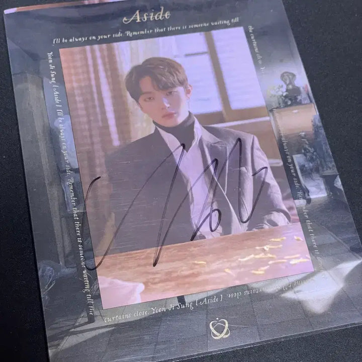 [BUNJANG] Yoon Jisung Signed Album / 윤지성 친필사인 앨범 비매