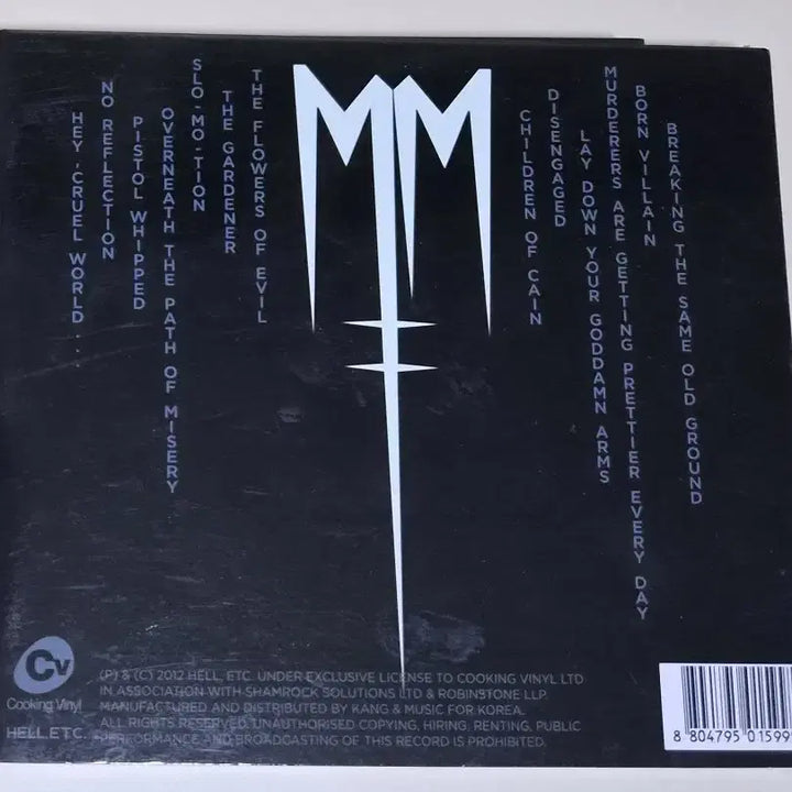 [BUNJANG] Marilyn Manson Born Villain CD (Unsealed) / 마릴린 맨슨 Born Villain (개봉 CD)