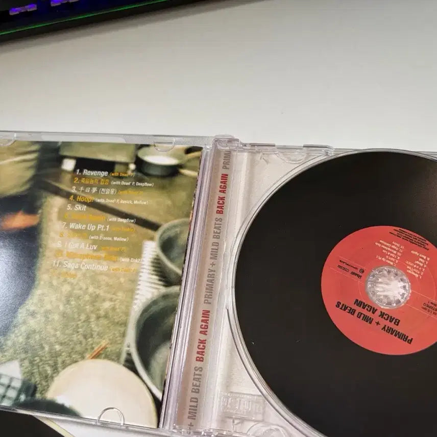 [BUNJANG] Primary X Mild Beats BACK AGAIN CD / 프라이머리 X 마일드 비츠 BACK AGAIN CD 팝니다