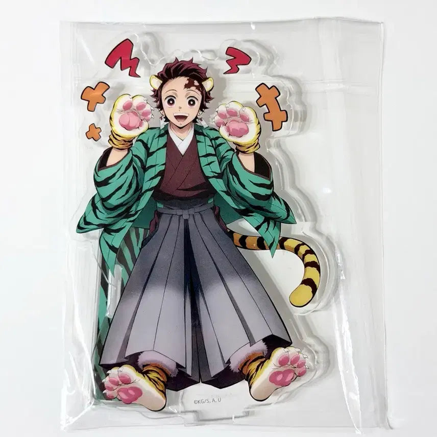 [BUNJANG] Demon Slayer Tanjiro Tiger Year Acrylic Stand (Sealed) / (미개봉)귀멸의 칼날 귀멸제 탄지로 호랑이의 해 아크릴 스탠드