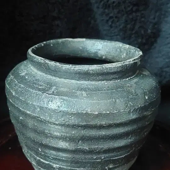 [BUNJANG] Tang Dynasty Black Glazed Pottery Soh / 당대 흑유  소호